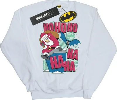 Produktbild von DC Comics - "Ha Ha Ha Ho Ho Ho" Sweatshirt für Herren BI11932 (L) (Weiß)