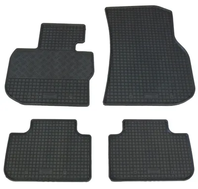 Produktbild von Gummifußmatten Set 4-teilig für BMW X4 G02 (2018-), schwarz