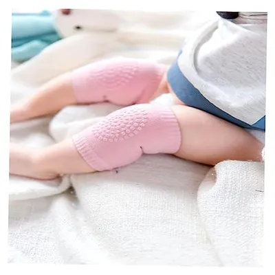 Produktbild von Knieschützer für Babys, rutschfeste Krabbel-Knieschoner, elastische Beinlinge für Kleinkinder, Ellenbogenschutz, 5 Paar für den täglichen Einsatz