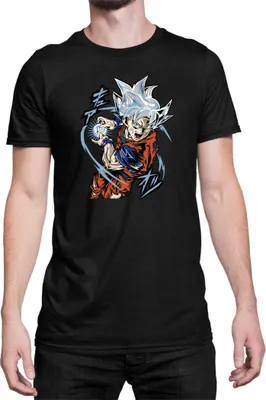 Immagine prodotto di Maglietta da uomo Dragon Anime Manga Ball Z Goku 40, Man L , Noir