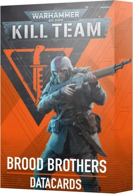 Produktbild von Warhammer 40.000 Kill Team Brood Brothers Datacards Englisch
