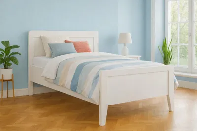 Produktbild von Komfortbett 90x200 Seniorenbett weiss Nachbildung #3114