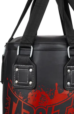 Produktbild von Boxsack aus Kunstleder POUCH Black/Red 180cm Tapout