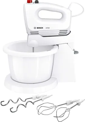 Produktbild von Bosch MFQ2600W Mixer Handmixer 375 W Weiß