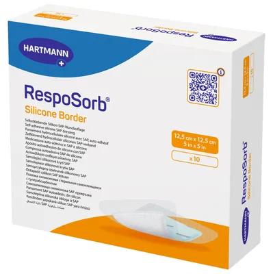 Image de Respo Sorb® Compresse de silicone auto-adhésive (10 pièces)