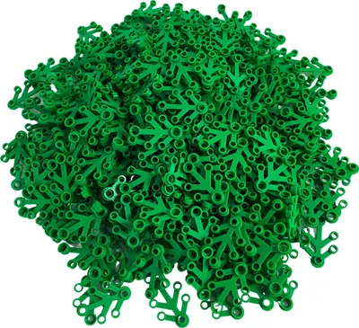 Image de LEGO® 4x3 Feuilles Branches Feuilles Plantes Vertes - 2423 NOUVEAU ! Quantité 50x
