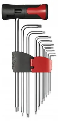 Produktbild von Parkside Torx-Steckschlüsselsatz 11-teilig Kompakt T9-T50