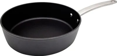 Produktbild von Steuber Premium Hochrandpfanne RECYCLED Ø28cm umweltschonend aus 98% recyceltem Aluminium, Antihaft-beschichtet, alle Herdarten, Backofen-geeignet