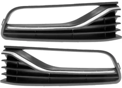 Produktbild von SET Lüftungsgitter GRILL GITTER Stoßstange vorne Für VW POLO 6R 08.2014 - 12.2017