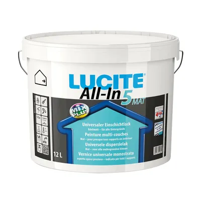 Produktbild von LUCITE® All-In 5 matt Inhalt: 12 Liter