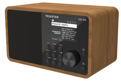 Zdjęcie produktu dla Telestar 5701200, Internet, Cyfrowy, DAB+, FM, 10 W, TFT, 6,1 cm (2.4")