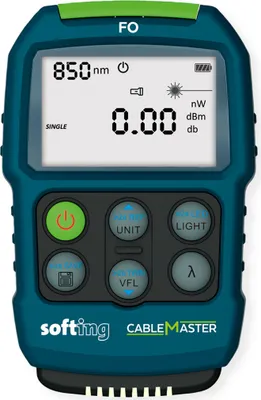 Obrázek produktu pro SOFTING CableMaster FO, kapesní měřič optického výkonu