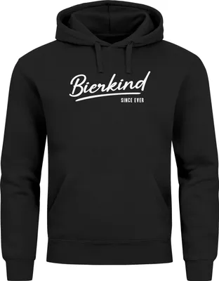 Produktbild von Hoodie Herren für das  Bierkind Since Ever Ersatz Tracht Pullover Volksfest Bierfest Outfit Spruch Lustig Moonworks®