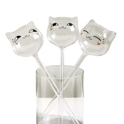 Image de Ampoules auto-irrigantes en forme de chat,Outil d'auto-irrigation