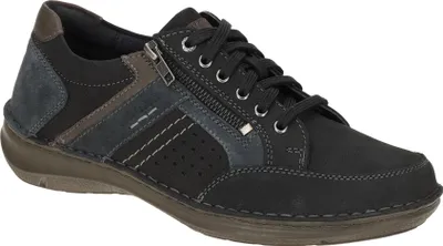 Produktbild von Josef Seibel NEW ANVERS 87 Herrenschuhe - bequeme Schnür Halbschuhe blau NEU