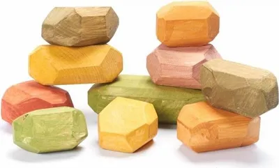 Immagine prodotto di Massi colorati accoglienti (10 pezzi) - 31548