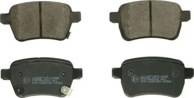 Produktbild von ABE Bremsbeläge Satz Hinten für OPEL Corsa E Schrägheck (X15) C2F019ABE