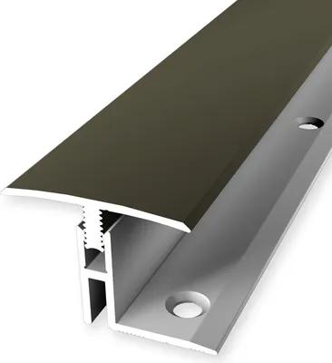 Produktbild von PROVISTON | Übergangsprofil | Parkettprofil | Breite: 31.5 mm | Höhenausgleich: 17 - 22 mm | Länge: 2000 mm | Aluminiumprofil | Bronze | 1 Stück