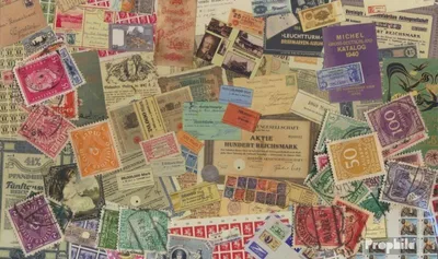 Produktbild von Briefmarken Deutsches Reich 25 verschiedene Marken
