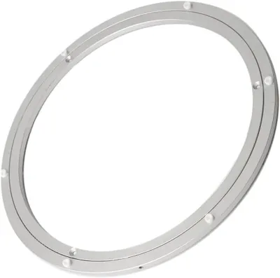 Produktbild von Drehteller aus Aluminiumlegierung – 8-Zoll-Drehteller aus Aluminiumlegierung – Robuste Kugellager – Drehteller mit Druckkugellagern