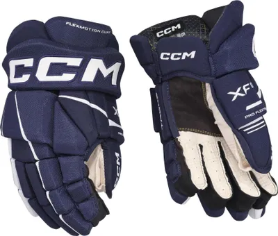 Zdjęcie produktu dla Rękawice CCM TACKS XF 80 Senior navy/white 15 cali