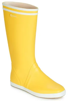 Productafbeelding van Aigle Goeland, rubberlaarzen voor heren, geel (geel/wit 001), maat 44 EU