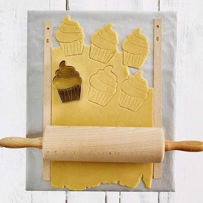 Immagine prodotto di Tappetino da forno in acciaio, 6 x 6 x 36 cm