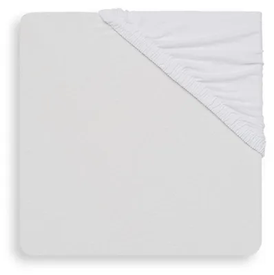 Productafbeelding van Jollein rekbare lakens voor wieg, jersey, 60 x 120 cm, wit