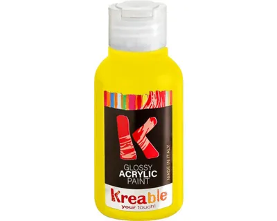 Obrázek produktu pro Akrylová barva 100 ml žlutá