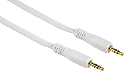 Image de Câble jack 3,5mm mâle 2m blanc