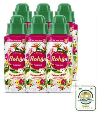 Produktbild von 6 x Robijn Wasparfum Tropical 342 ml - Vorratspackung - 6 Stücke