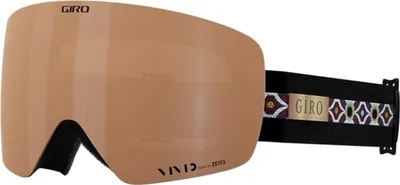 Produktbild von Giro Snow Goggle CONTOUR Black Clash Ski- und Snowboardbrille Vivid Copper S2 Scheibe + Ersatzscheibe Vivid Infrared S1 Wintersport OTG Damen Gr. Einheitsgröße