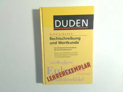 Produktbild von (Duden) Schülerduden, Rechtschreibung und Wortkunde, neue Rechtschreibung