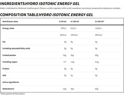 Produktbild von Trec Nutrition | Hydro Isotonic Gel | Endurance Raspberry