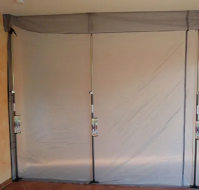 Produktbild von Staubschutzwand / Staubschutzsystem Glück 310x310cm