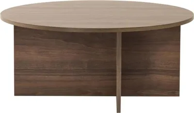 Zdjęcie produktu dla Stolik kawowy z zaokrąglonym blatem, długość 90 cm - SOLEIL