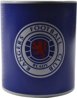Obrázek produktu pro Rangers FC - Hrnek na kávu, s barevným přechodem, 325ml BS6175 (jedna velikost) (modrá/bílá)