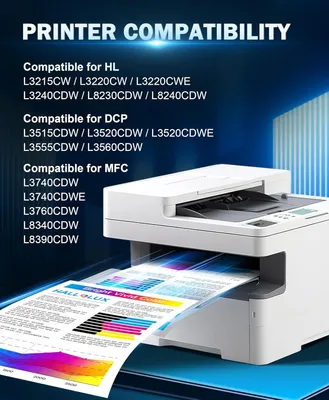 Productafbeelding van Kleurenlaserprinter - Laserprinter - 3-in-1 Printer - Multifunctionele Printer - Kantoorprinter
