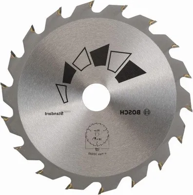 Image de Lame de scie circulaire pour bois 140 mm - 18 dents - ATB - 12,75/10 mm - pour le ponçage du bois