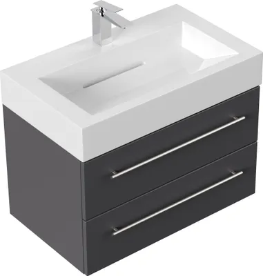Produktbild von Badmöbel Design 750 anthrazit : Anthrazit Varianten: Anthrazit