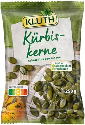Image de Kluth Graines de courge sans coques 250g