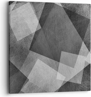 Produktbild von Bild auf Leinwand - Leinwandbild - Abstraktion modern - 40x40cm - Wand Bild - Wanddeko - Wandbilder - Leinwanddruck - Bilder - Kunstdruck - Wanddekoration - Leinwand bilder - Wandkunst - AC40x40-3996