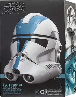 Immagine prodotto di Hełm elektroniczny Clone Trooper (Legion 501st) Black Series od Hasbro