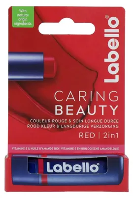 Obrázok produktu pre Labello 88054-01000-00, Balzam na pery, Bezfarebný, Ženy, Univerzálna pleť, mandľový olej, Bambucké maslo, Hydratačný