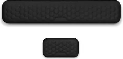 Produktbild von Ergonomische polssteun für Tastatur und Maus - mit Trapezschuim - bequemer Handflächenstütz - Anti-PESS-Problem - Büro- und Gaming-PC
