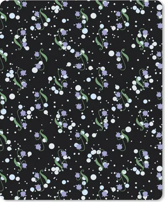 Produktbild von MuchoWow® Mauspad Mousepad Blumen - Muster - Pastell 19x23 cm - Mousepads - Maus Mat - Pad - Mausunterlage - Mauspads - Spielen