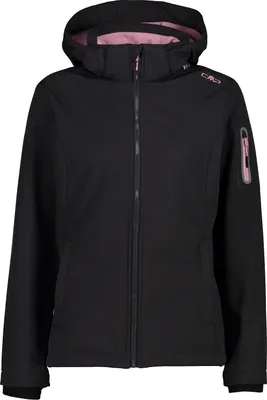 Produktbild von CMP Woman Jacket Zip Hood Jacket Damen Softshelljacke 39A5006 00UN : 40 Grösse - Bekleidung: 40