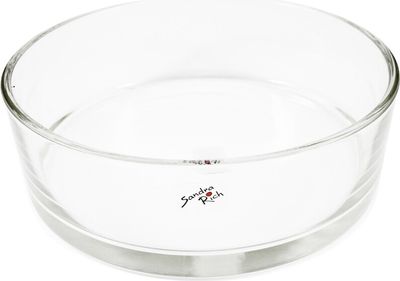 Schale Glas 8cm Ø25cm klar