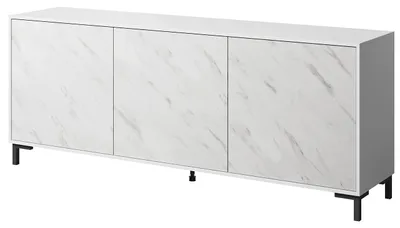 Produktbild von Kommode MARMI 200 weiß / weiß Marmor