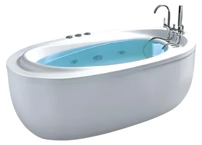 Image de Whirlwanne Hydromassagewanne Whirlpool Blubberbad Spa-Bath 180x95 cm